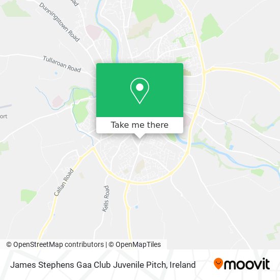 James Stephens Gaa Club Juvenile Pitch map
