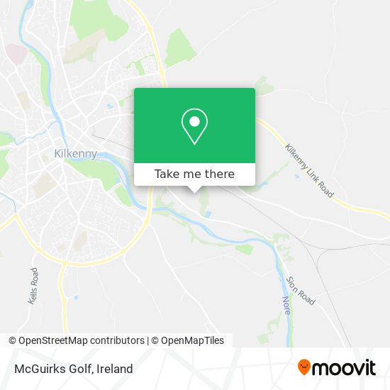 McGuirks Golf map