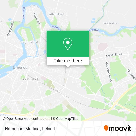 Homecare Medical map