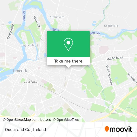 Oscar and Co. map