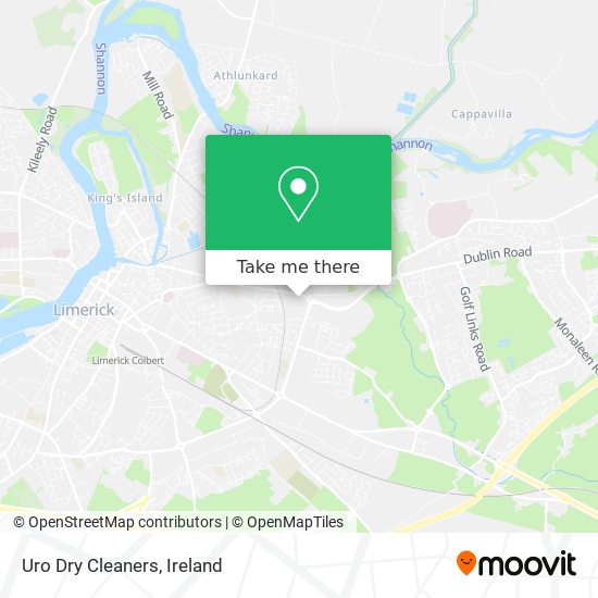 Uro Dry Cleaners map