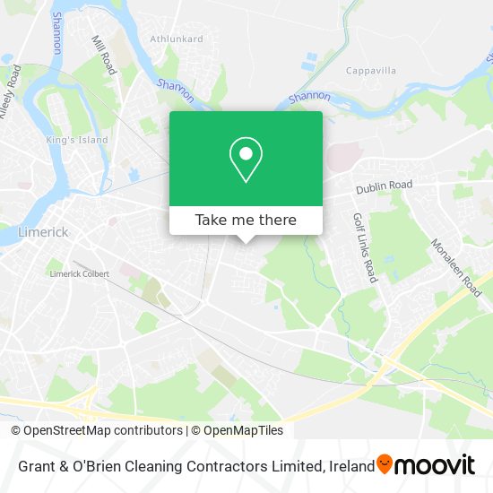 Grant & O'Brien Cleaning Contractors Limited map