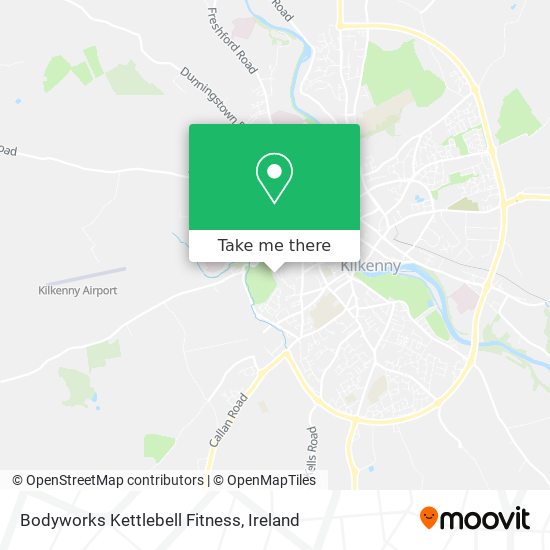 Bodyworks Kettlebell Fitness map