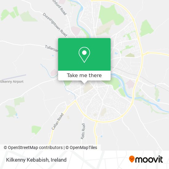 Kilkenny Kebabish map