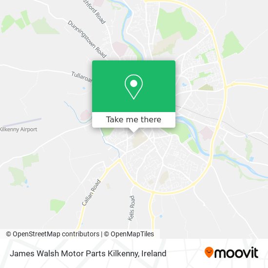 James Walsh Motor Parts Kilkenny plan