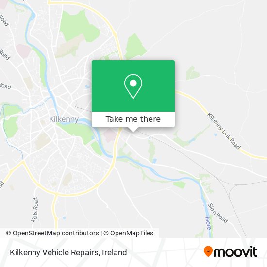 Kilkenny Vehicle Repairs map