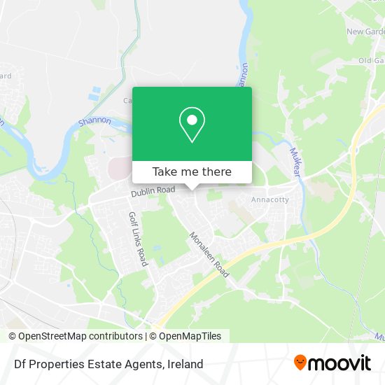 Df Properties Estate Agents map