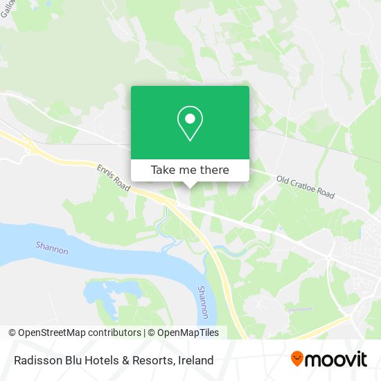 Radisson Blu Hotels & Resorts map