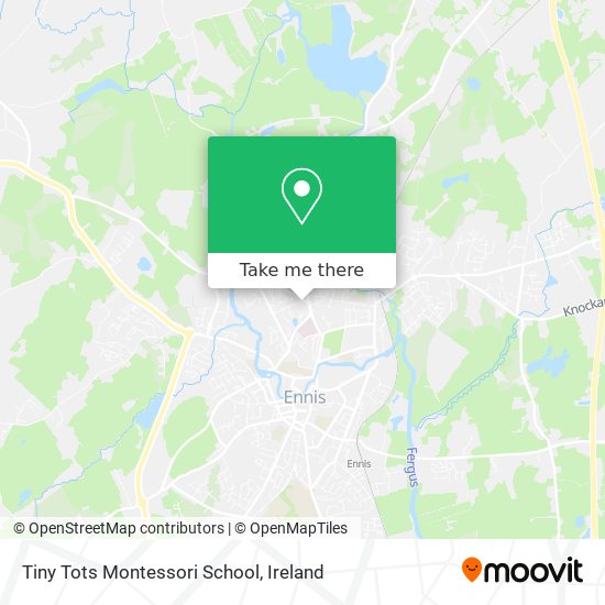 Tiny Tots Montessori School map