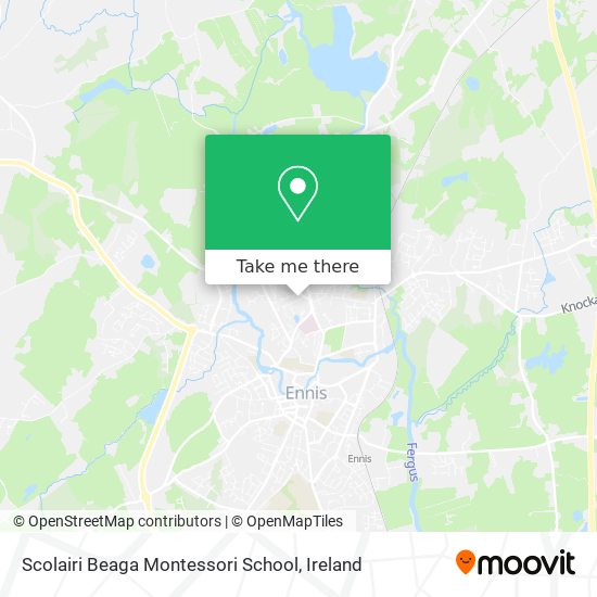 Scolairi Beaga Montessori School plan