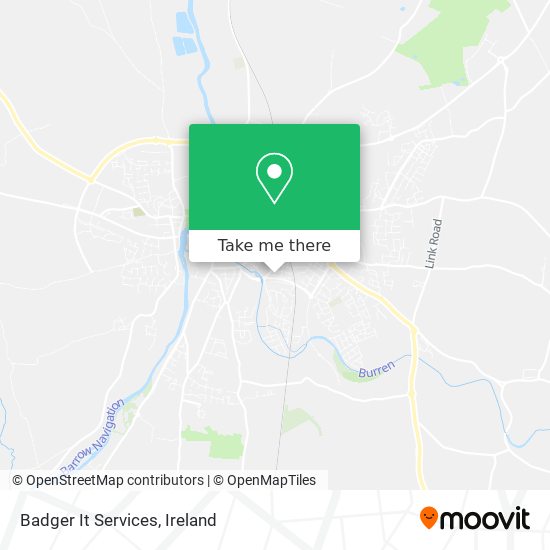 Badger It Services map