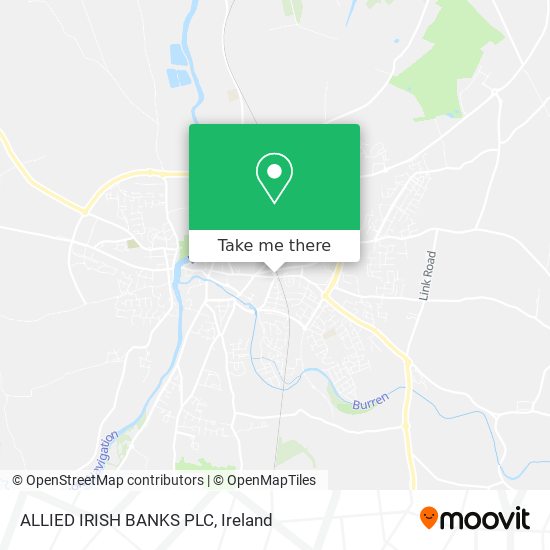 ALLIED IRISH BANKS PLC map