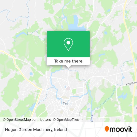 Hogan Garden Machinery map