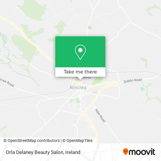 Orla Delaney Beauty Salon map