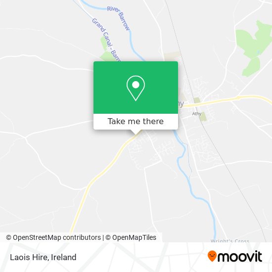 Laois Hire map