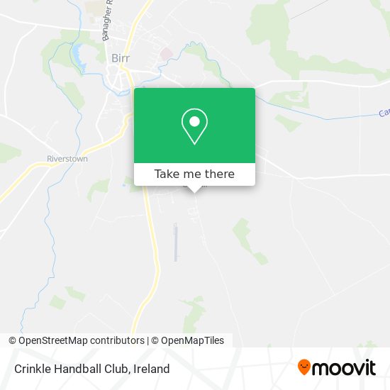 Crinkle Handball Club map