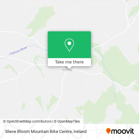 Slieve Bloom Mountain Bike Centre map