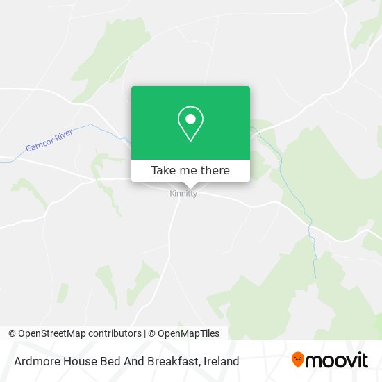 Ardmore House Bed And Breakfast map