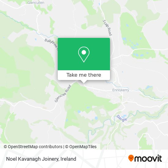 Noel Kavanagh Joinery map