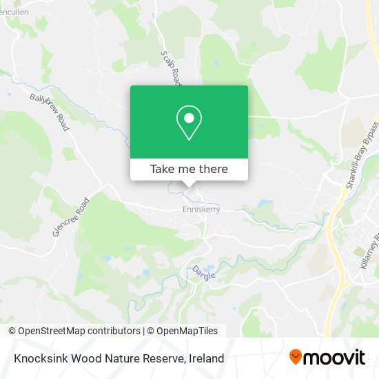 Knocksink Wood Nature Reserve map