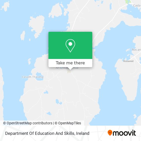 Department Of Education And Skills map