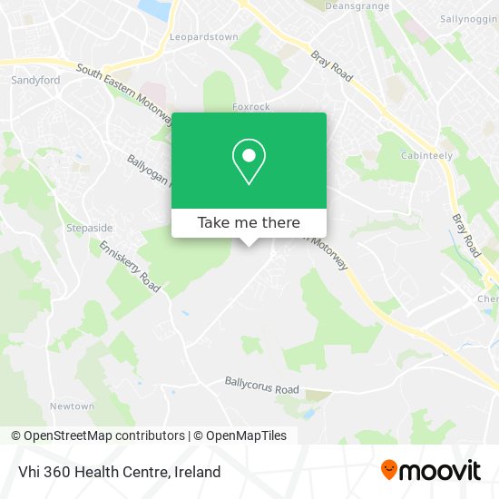 Vhi 360 Health Centre map