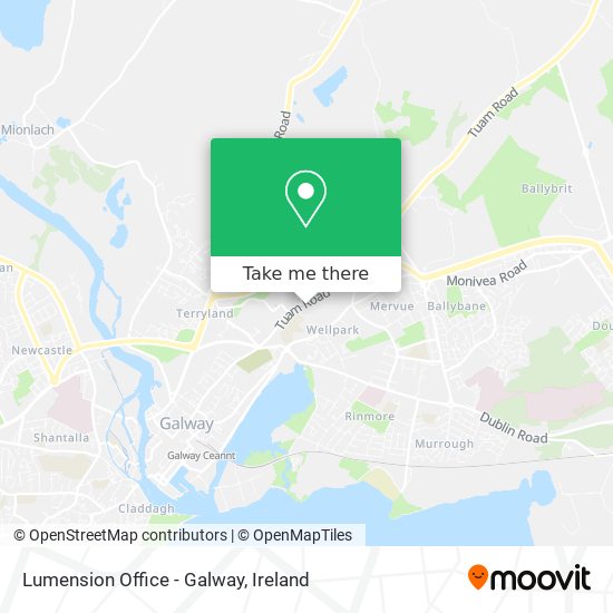 Lumension Office - Galway map