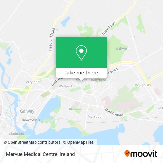 Mervue Medical Centre map