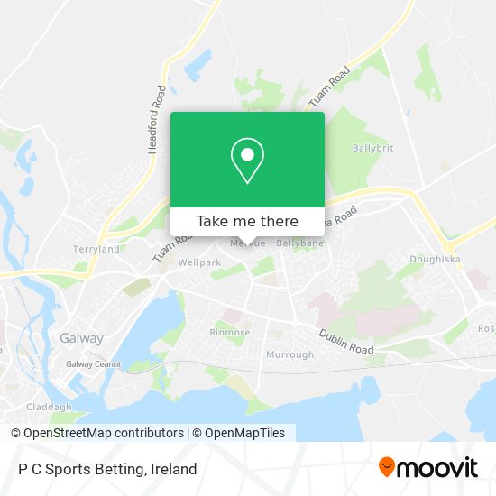 P C Sports Betting map