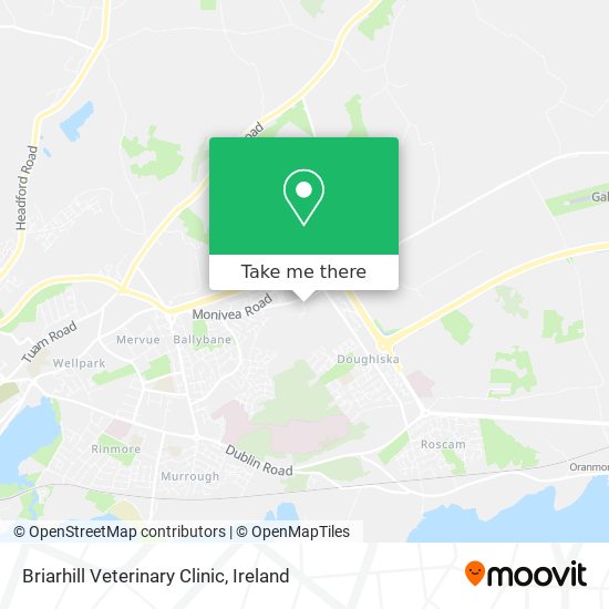 Briarhill Veterinary Clinic map