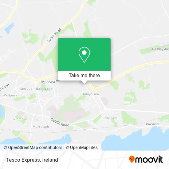 Tesco Express map