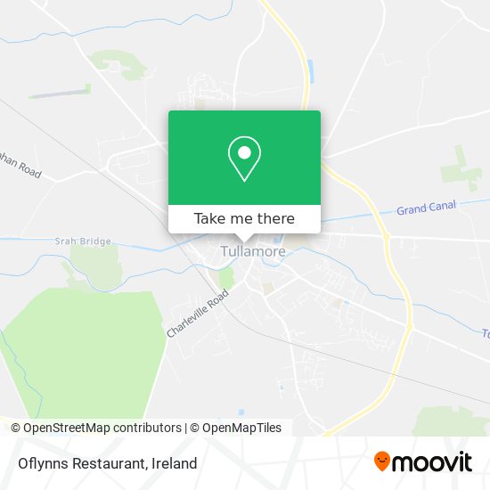 Oflynns Restaurant map