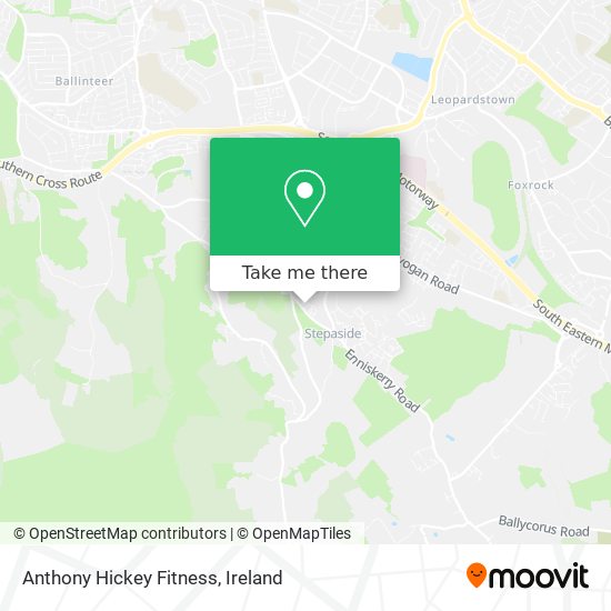 Anthony Hickey Fitness map