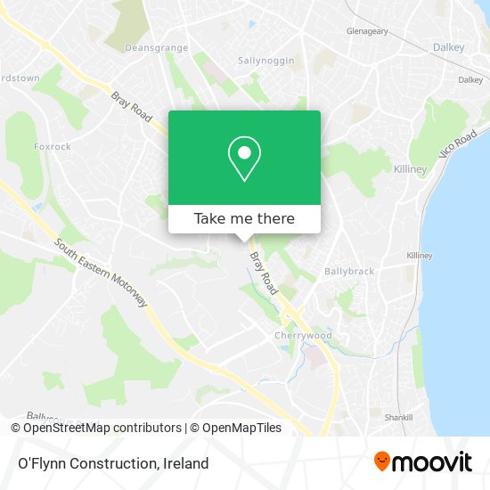 O'Flynn Construction map