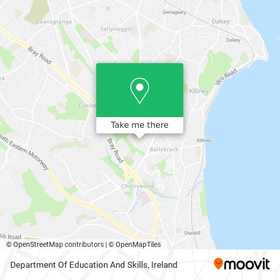 Department Of Education And Skills map