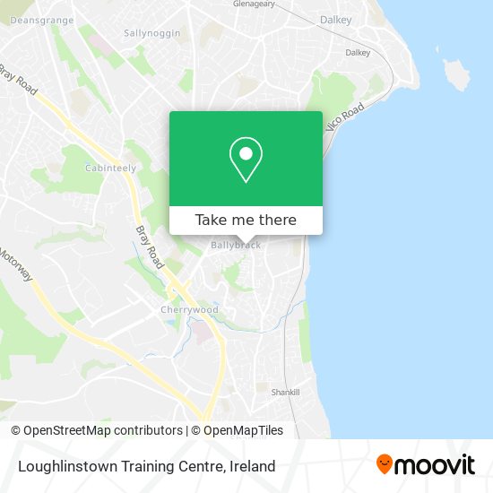 Loughlinstown Training Centre plan
