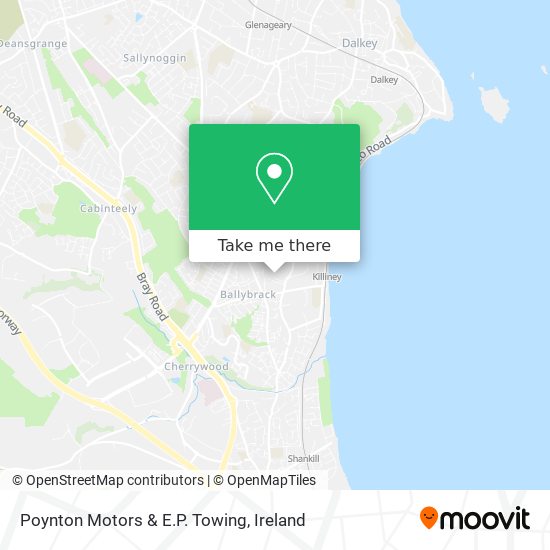 Poynton Motors & E.P. Towing plan