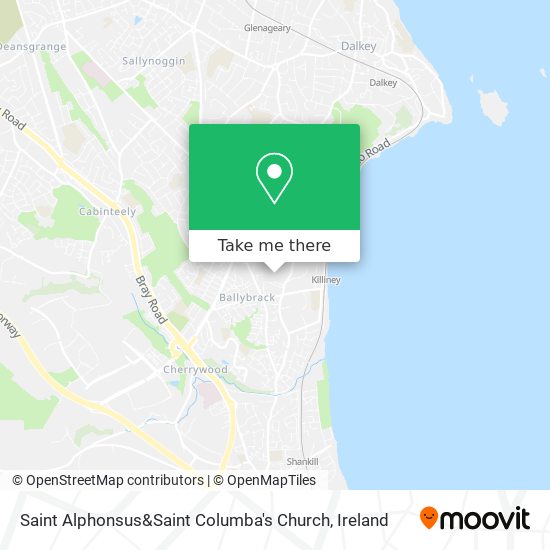 Saint Alphonsus&Saint Columba's Church plan