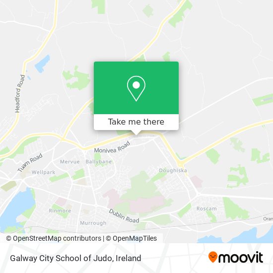 Galway City School of Judo map