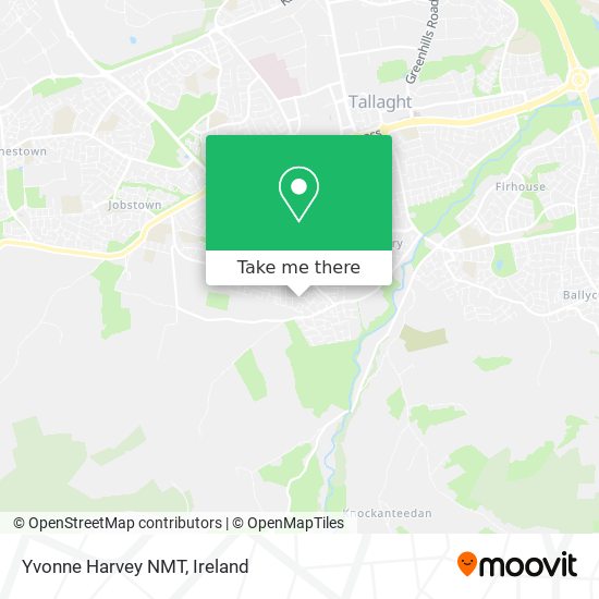 Yvonne Harvey NMT map