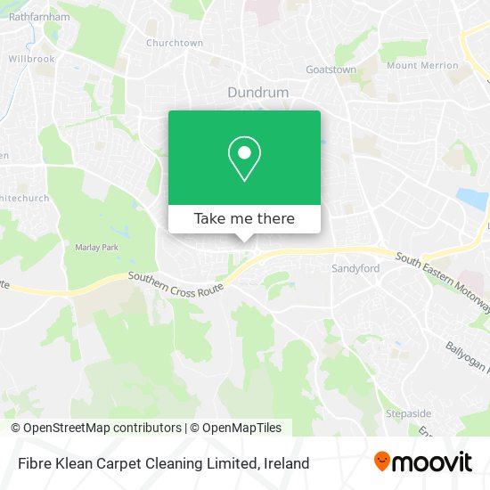 Fibre Klean Carpet Cleaning Limited map