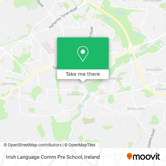 Irish Language Comm Pre School map