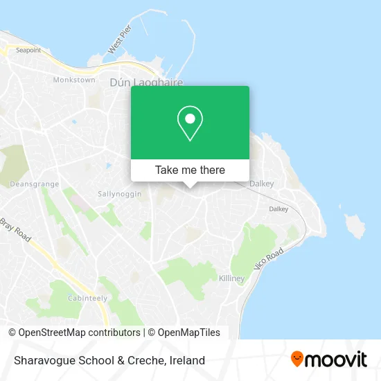 Sharavogue School & Creche map