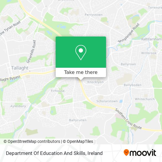 Department Of Education And Skills map