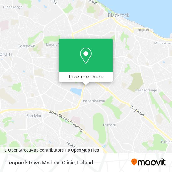 Leopardstown Medical Clinic map