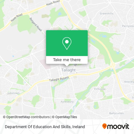 Department Of Education And Skills map