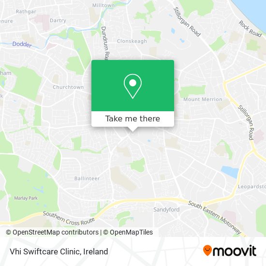 Vhi Swiftcare Clinic map