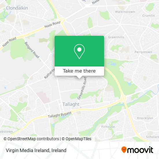 Virgin Media Ireland map