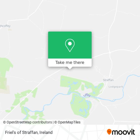 Friel's of Straffan map