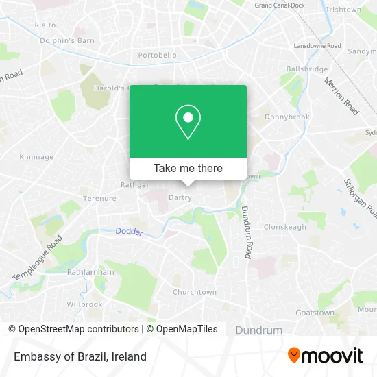 Embassy Of Brazil map